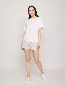 Хлопковая футболка с надписью