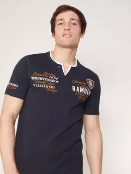 Хлопковая футболка с надписями