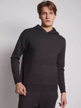 Худи из вязаного трикотажа