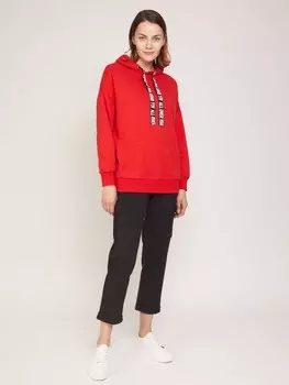 Худи с принтованными лентами