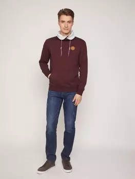 Худи с воротником-хомутом