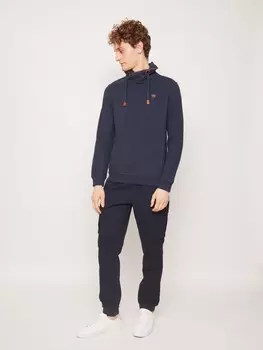 Худи с воротником-хомутом