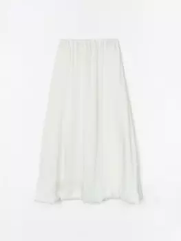 Юбка-баллон миди на резинке