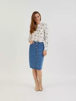 Юбка джинсовая