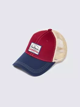 Кепка-тракер из хлопка с сеткой