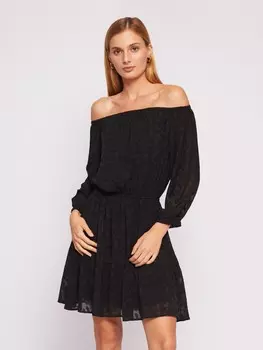 Комбинезон мини из шифона с вырезом на спине