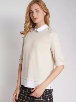 Комбинированный джемпер