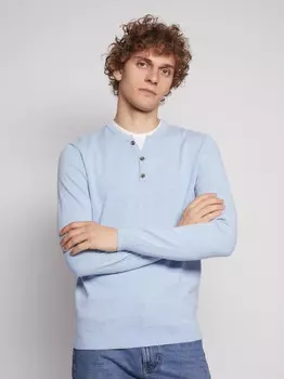 Комбинированный джемпер хенли