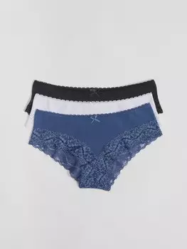 Комплект из трех трусов