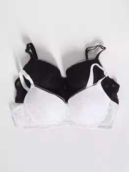 Комплект кружевных бюстгальтеров без Push-up (2 шт.)