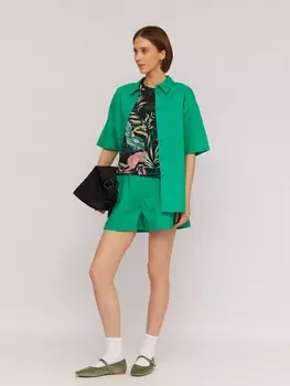 Короткие шорты из хлопка