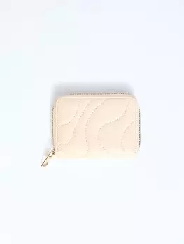 Кошелёк из экокожи со стёжкой на молнии