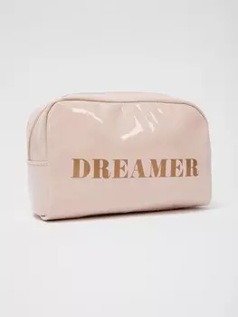 Косметичка из глянцевого материала