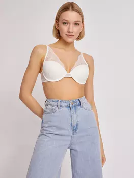 Кружевной бюстгальтер на косточках