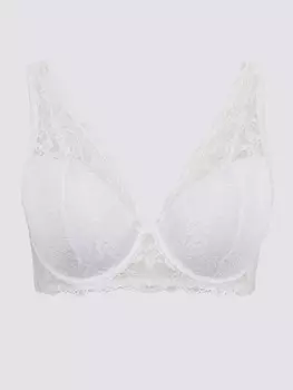 Кружевной бюстгальтер на косточках без Push-up