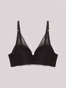 Кружевной бюстгальтер на косточках с эффектом Push-up
