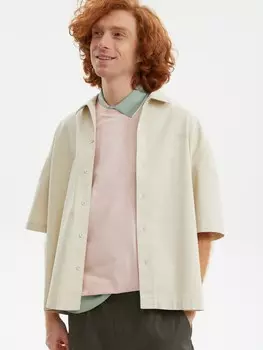 Куртка-рубашка из хлопка с коротким рукавом