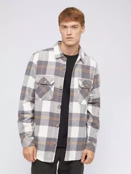 Куртка-рубашка из хлопка в клетку