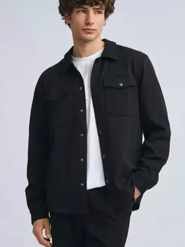 Куртка-рубашка оверсайз на кнопках