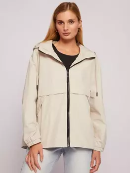 Куртка-ветровка на молнии с капюшоном