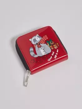 Лаковый кошелёк-монетница