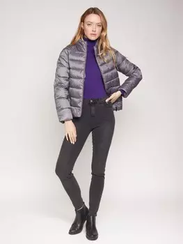 Лёгкая куртка с воротником-стойкой