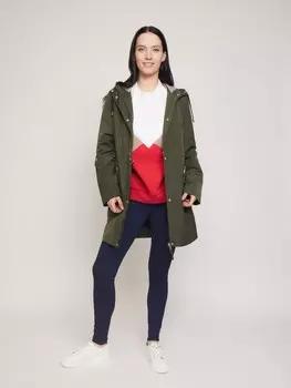 Лёгкая парка с капюшоном