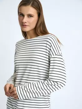 Лонгслив-тельняшка в полоску