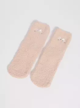 Махровые высокие носки