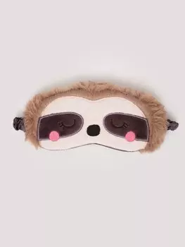 Маска для сна "Ленивец" из экомеха