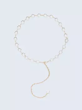 Металлический пояс-цепочка