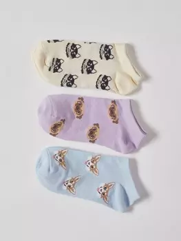 Набор коротких носков (3 пары в комплекте)