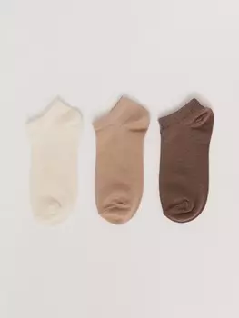 Набор коротких носков (3 пары в комплекте)