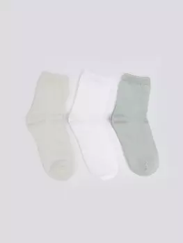 Набор носков с люрексом (3 пары в комплекте)