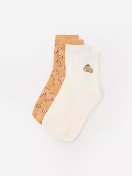 Набор носков с рисунком (2 пары в комплекте)