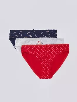 Набор новогодних трусов (3 шт. в комплекте)