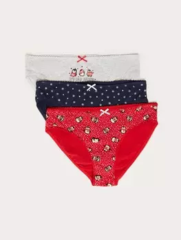 Набор новогодних трусов (3 шт. в комплекте)