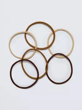 Набор резинок для волос (6 шт. в комплекте)