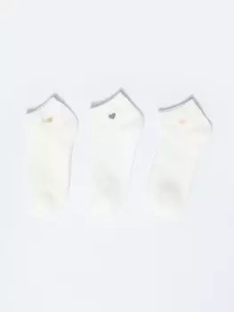 Набор укороченных носков (3 пары в комплекте)