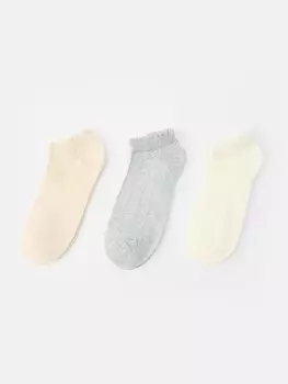 Набор укороченных носков (3 пары в комплекте)