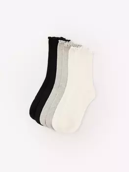 Набор высоких носков (3 пары в комплекте)