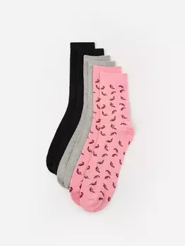 Набор высоких носков (3 пары в комплекте)