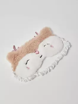 Новогодняя маска для сна