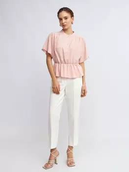 Офисные брюки силуэта Slim со стрелками