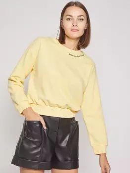 Оверсайз свитшот на резинке