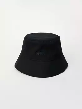 Панама из хлопка с вышивкой