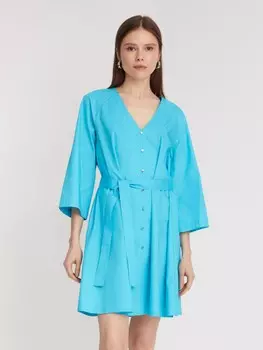 Платье-халат с поясом