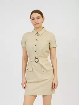 Платье из льна и хлопка