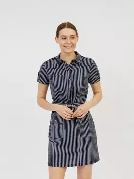 Платье из льна и хлопка