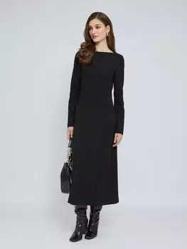 Платье миди с разрезами на молниях